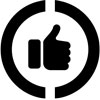 CyberLock Symbol Thumbs Up Icon