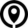 Cyber Location Icon