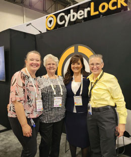 CyberLock and Resellers at Tradeshow